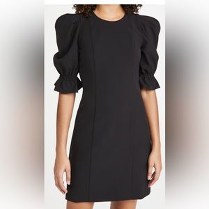 Black halo dress size 0 , perfect condition